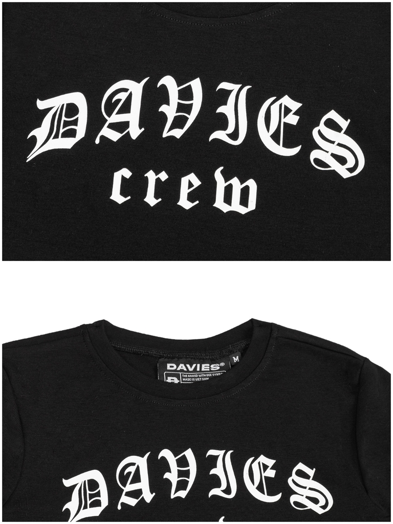 DSS Gothic Crew Top - Trắng