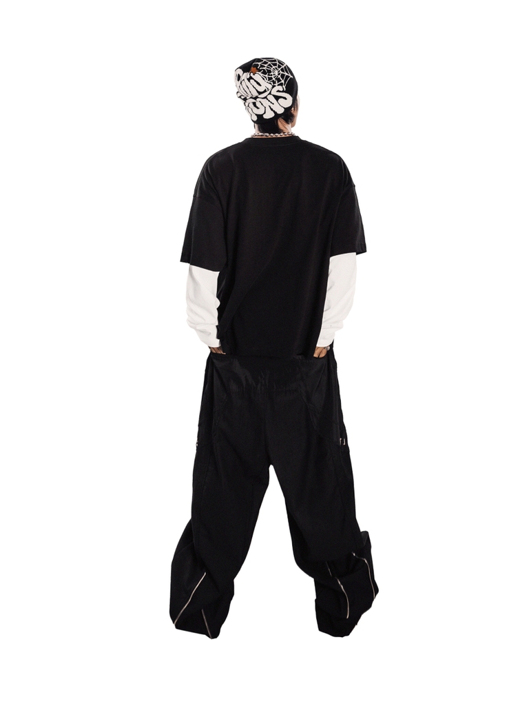 DSW Obsidian Double Layer Long Sleeve Tee