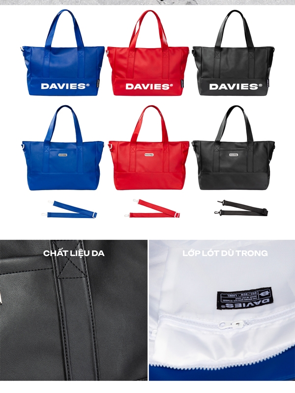 DSW Medium Leather Tote Bag