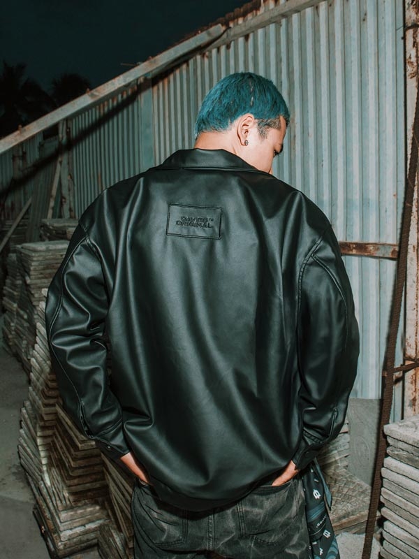 DSW Varsity Leather Jacket 2.0