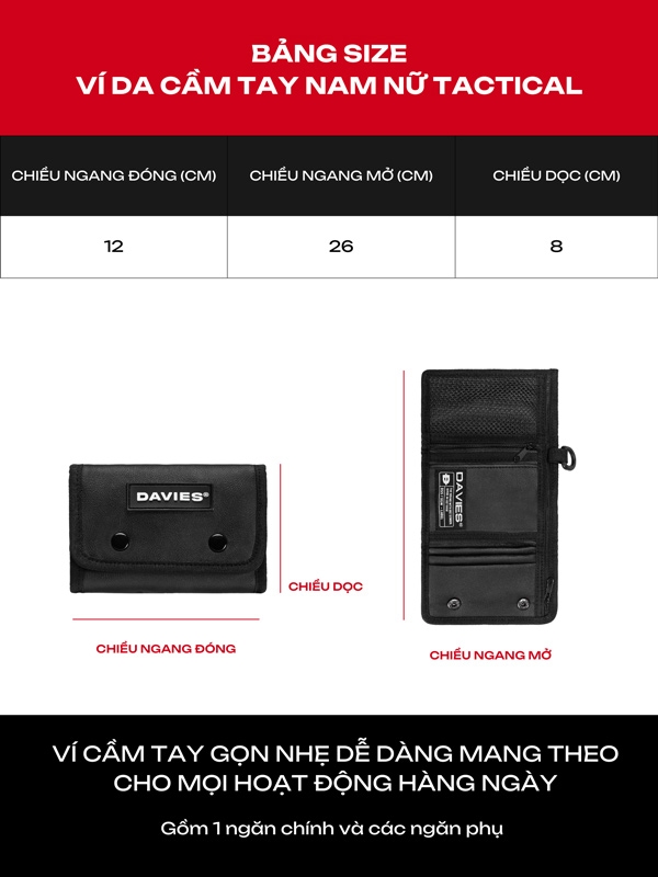 DSW Wallet Tactical - Da
