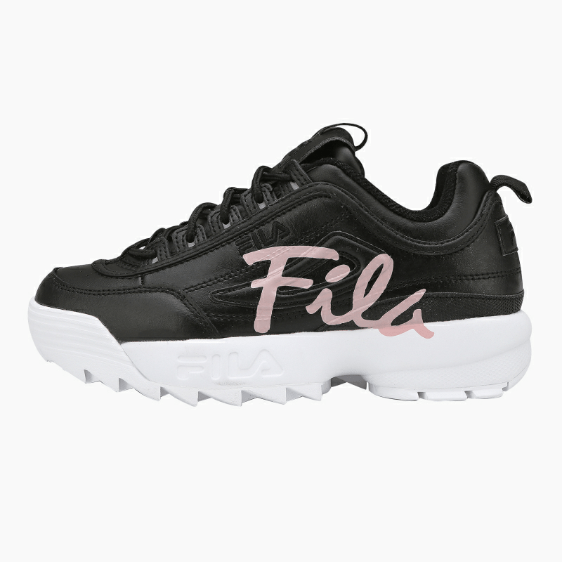 fila disruptor black pink