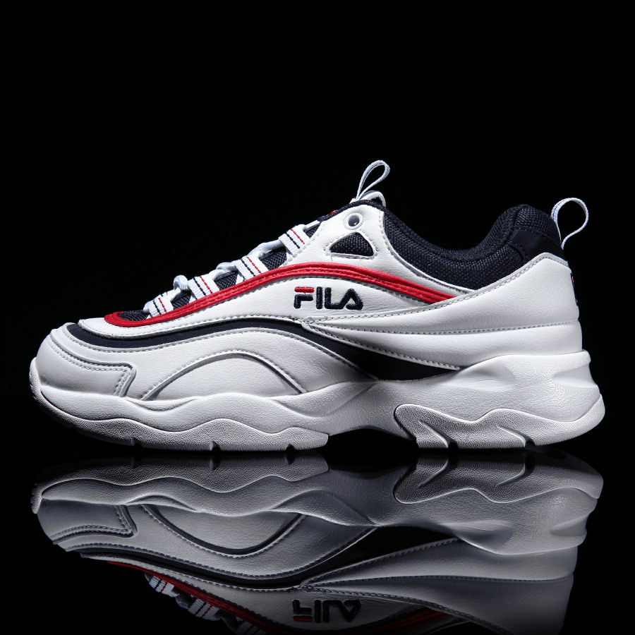 fila ray white navy