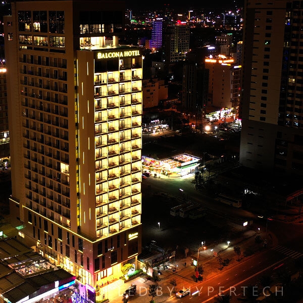 Bộ chữ Tòa nhà | Balcona Hotel