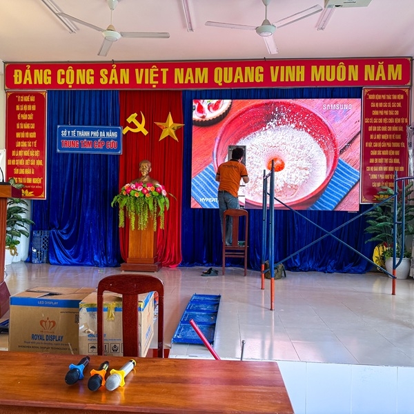 Màn hình LED | Trung tâm Cấp cứu TP Đà Nẵng