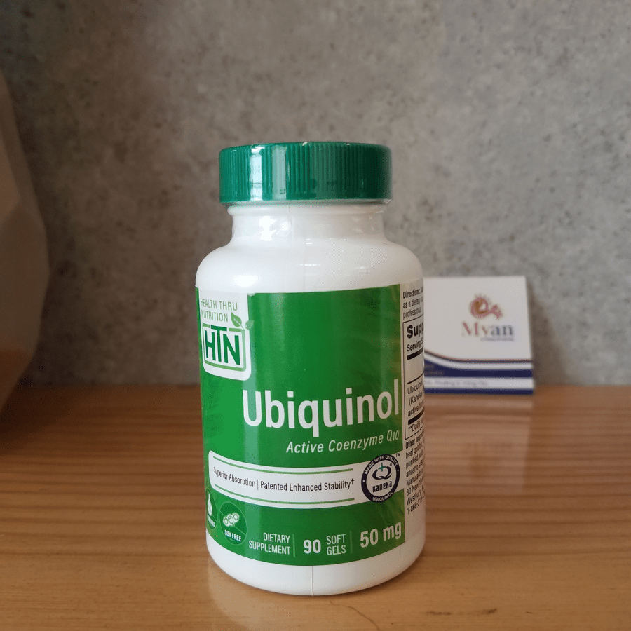 Ubiquinol CoQ10 50mg Mỹ | Hỗ trợ sức khỏe tim mạch