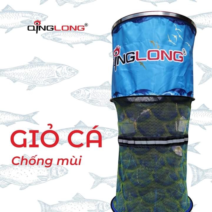 Giỏ cá QL Inox  vảy cá