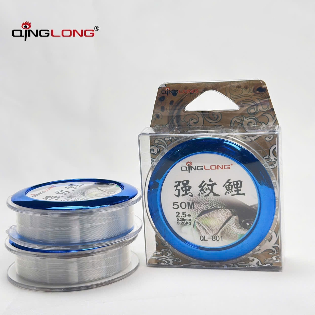 Cước Qing Long 50m trắng 801