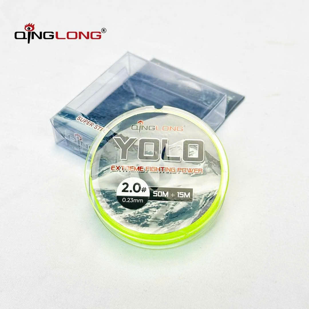 Cước QingLong Yolo (Trục nõn chuối) 65m