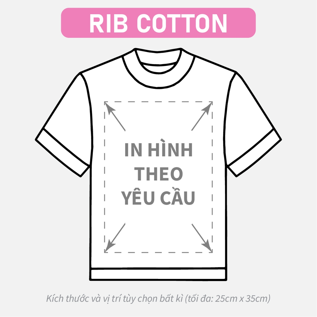 ÁO NỮ PHOM BABY TEE TRẮNG [RIB COTTON]_IN LẺ THEO YÊU CẦU