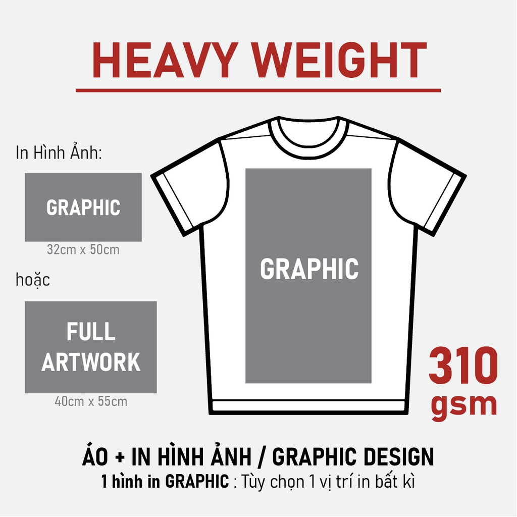 SỈ PHÔI ÁO+IN [HEAVY WEIGHT] PHOM BOLD OVERSIZED TEE_IN GRAPHIC CỠ LỚN