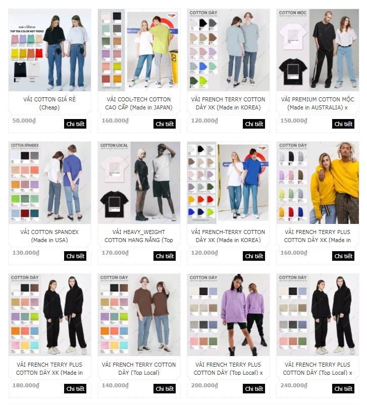 Xưởng May CHuyên Sỉ Áo Quần Phôi Trơn Unisex Streetwear Local Brands | Vải Thun 100% Cotton