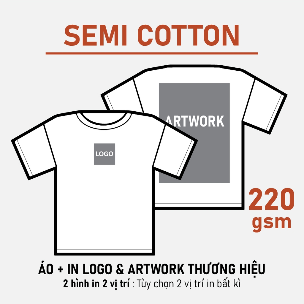 SỈ PHÔI ÁO+ IN [SEMI COTTON] PHOM SQUARE OVERSIZED TEE_IN 2 MẶT