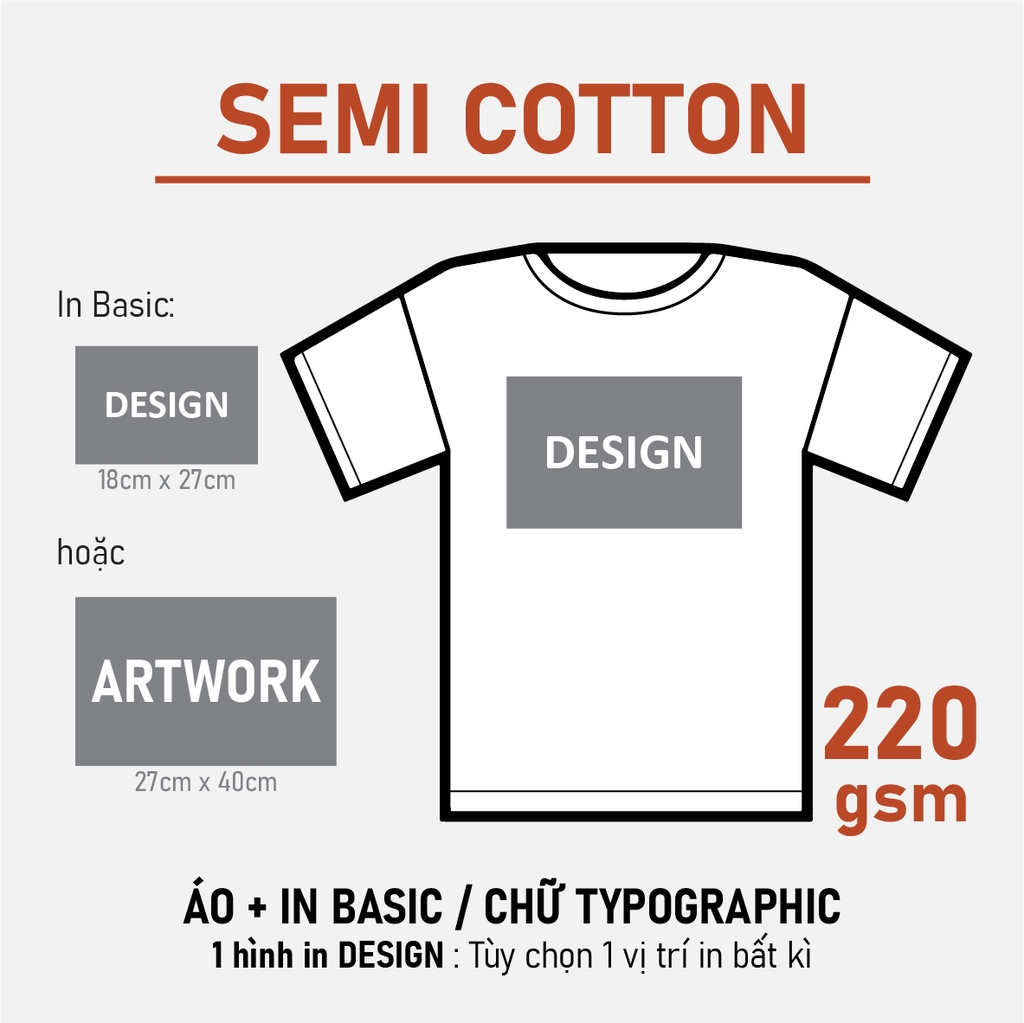 SỈ PHÔI ÁO+ IN [SEMI COTTON] PHOM SQUARE OVERSIZED TEE_IN DESIGN (18 X 27CM)
