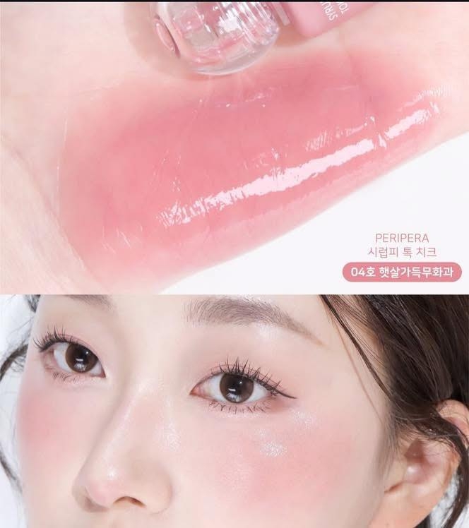 Phấn Má Dạng Kem Peripera Syrupy Tok Cheek 9g