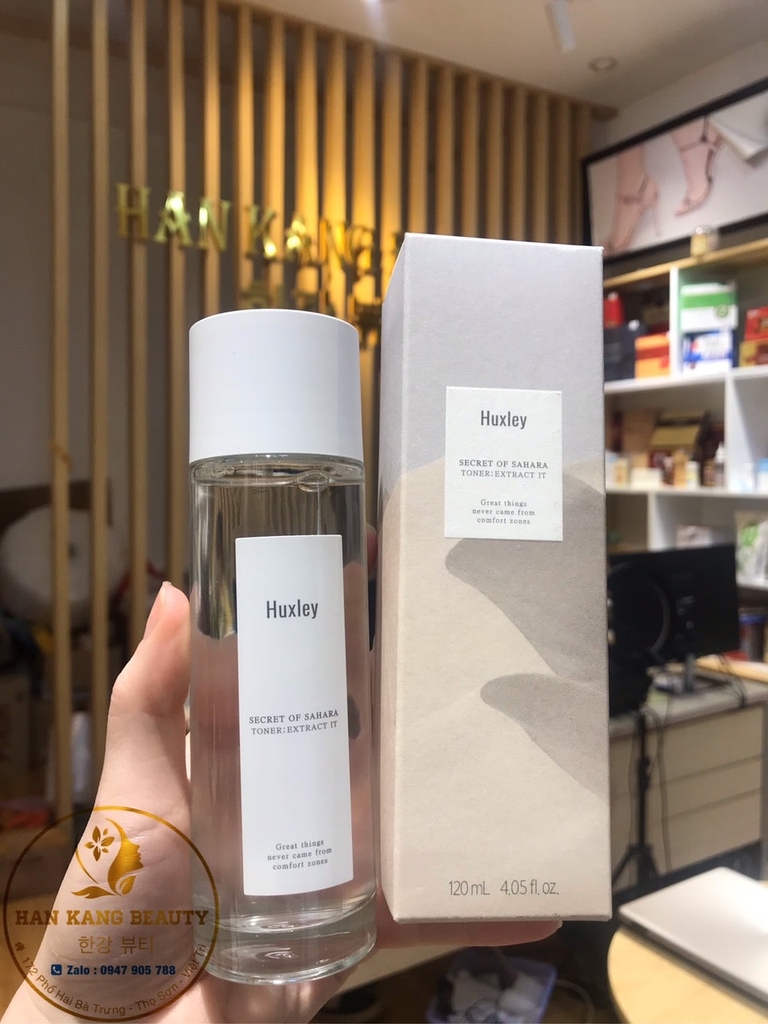 Nước hoa hồng dưỡng ẩm, làm sạch Huxley Secret Of Sahara 120ml