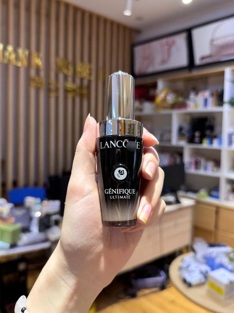 Tinh Chất Hỗ Trợ Phục Hồi Tối Ưu, Trẻ Hóa Da Lancome Genifique Ultimate 30ml Không Vỏ
