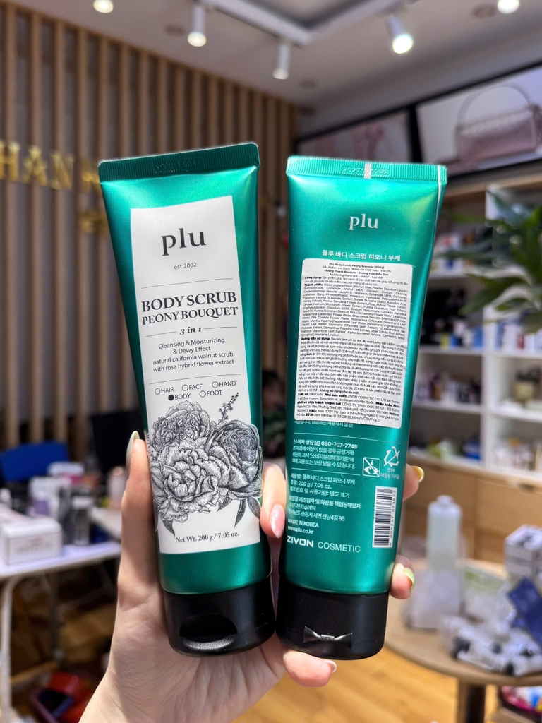 Tẩy Tế Bào Chết Toàn Thân Plu Body Scrub 200g (Có VAT)