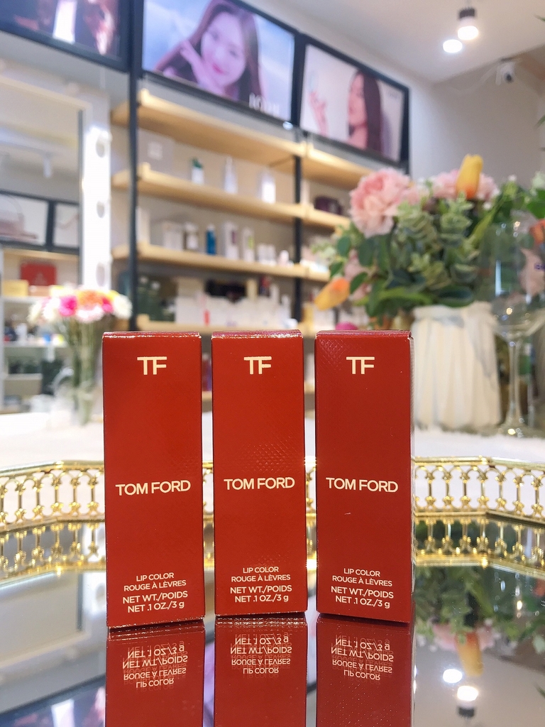 Son Tom Ford Lip Color Rouge À lèvres Limited Edition 16 Scarlet Rouge Scentend- Đỏ Thuần