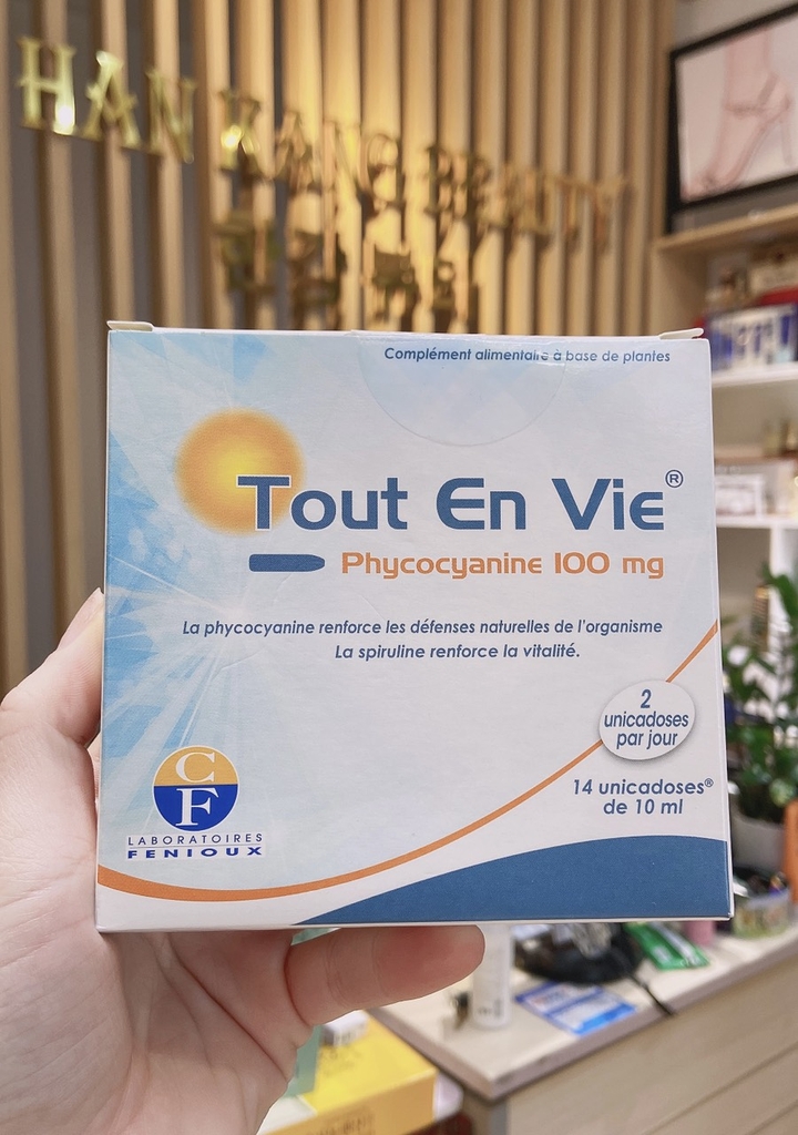 Tảo Biển Pháp Tout En Vie Laboratoire Fenioux Trắng Da Tốt Cho sức Khỏe