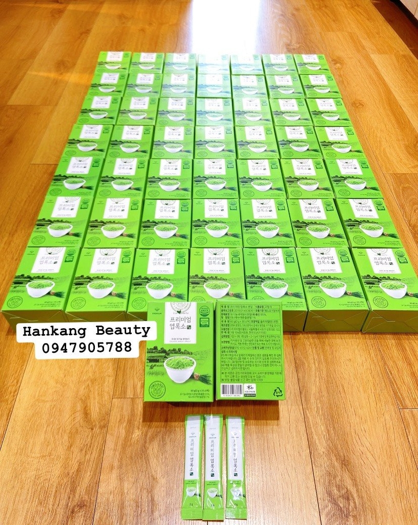 Bột diệp lục Premium Organic Barley Sprouts Powder Hàn Quốc 100g