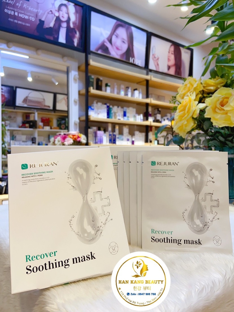 Mặt nạ siêu phục hồin Tái tạo, làm dịu da Rejuran Recover Soothing Mask
