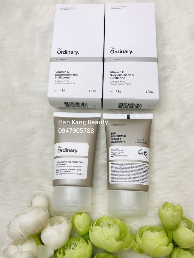 Kem dưỡng sáng da, mờ thâm, sẹo do mụn The Ordinary VitaminC 30ml