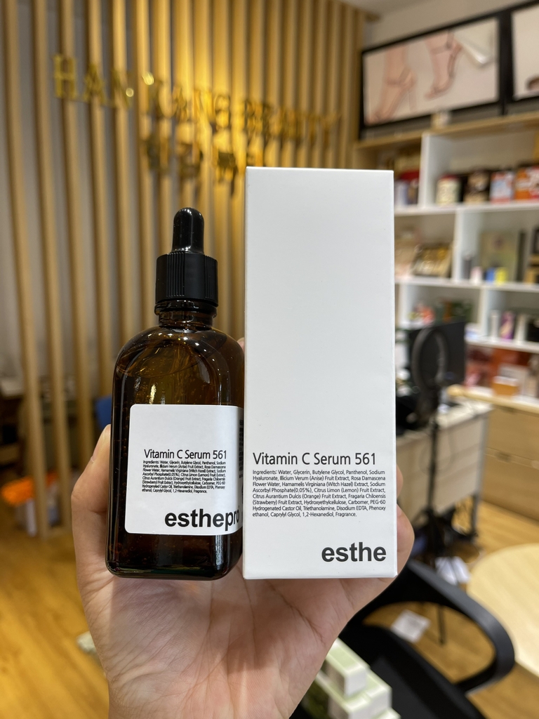 VitaminC serum esthe pro làm sáng da, tăng sinh colagen, se khít lỗ chân lông 100ml