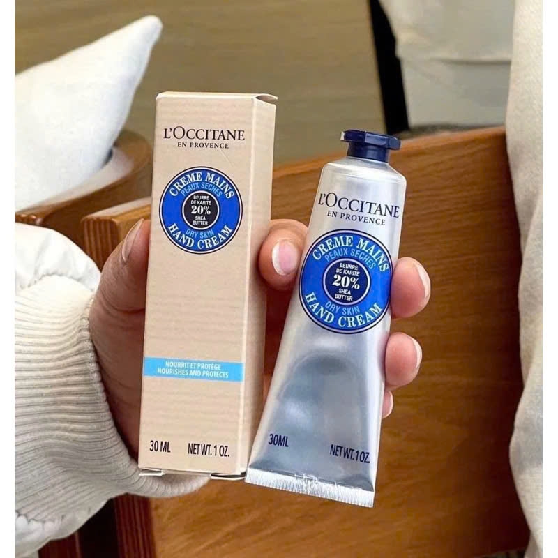 Kem Dưỡng Da Tay Mềm Mịn, Khoẻ Móng Hạnh Nhân L'Occitane Amande Soin Mains & Ongles Hand & Nail Care