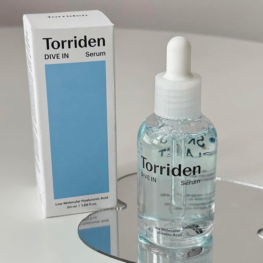 Serum Siêu Cấp ẩm, Phục Hồi Da Torriden Dive-In Low Molecular Hyaluronic Acid Serum 50ml