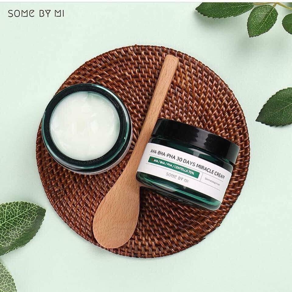 Kem Dưỡng Trị Mụn Some By Mi AHA-BHA-PHA 30 Days Miracle Cream.