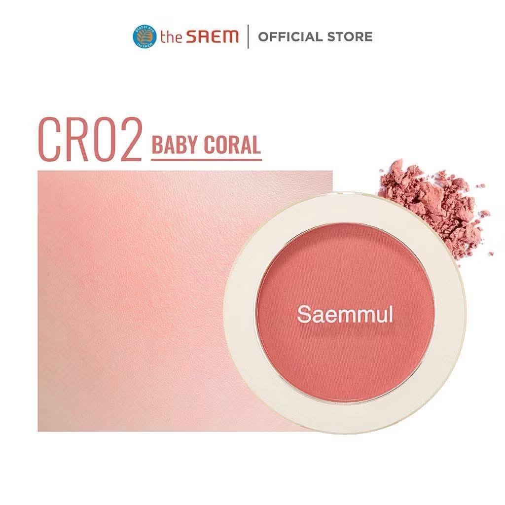 Phấn má hồng The Saem Saemmul Single Blusher 5g