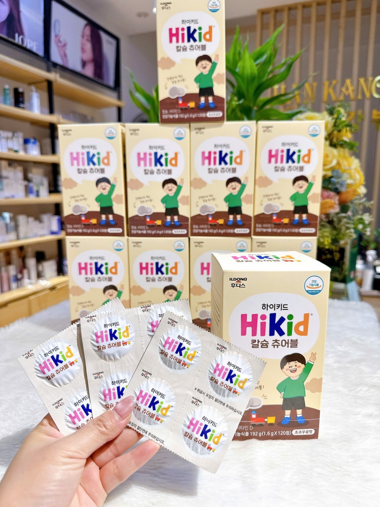 Sữa Hikid Viên Dạng Kẹo Cực Bổ Dưỡng ( 1 hộp 120 viên )