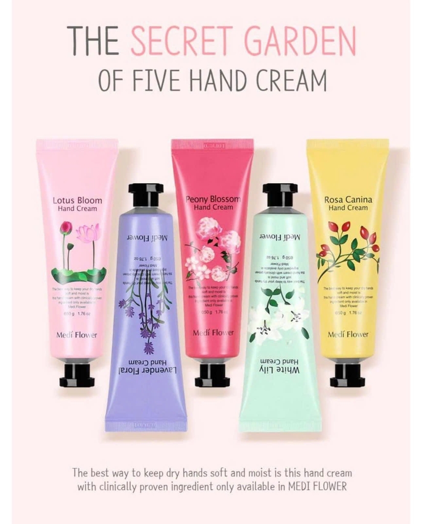 Kem dưỡng da tay MediFlower Hand Cream 50g