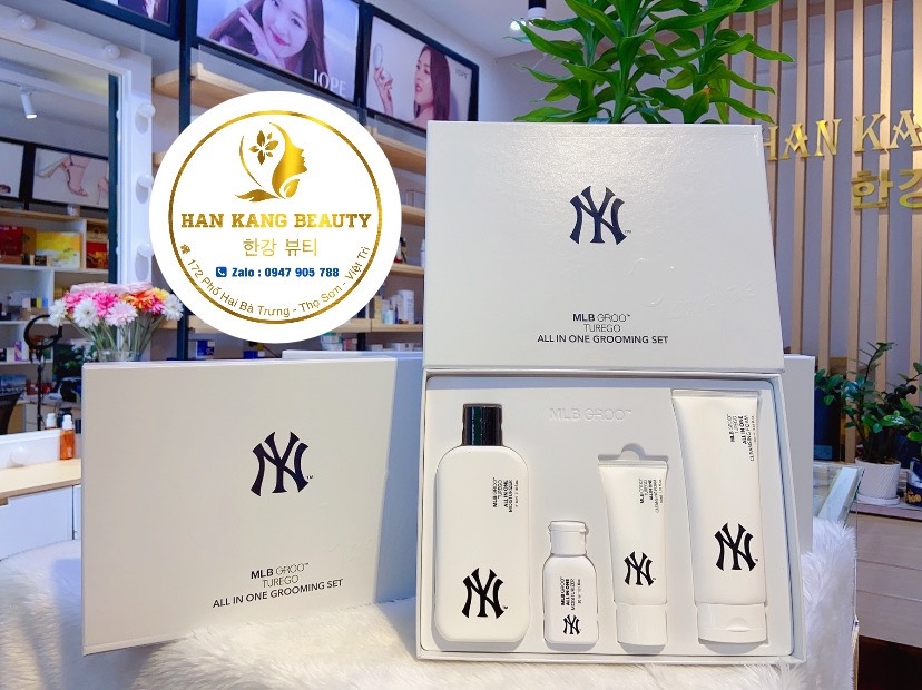 Set Dưỡng Ẩm Sáng Da MLB Groo Turego All In One Grooming Set