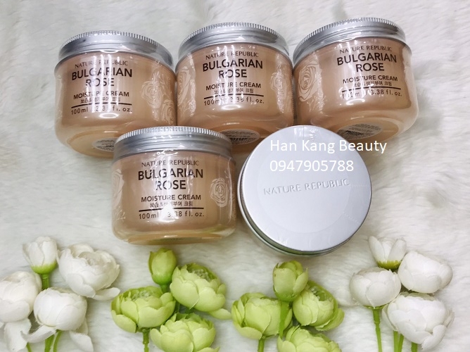 Kem dưỡng ẩm Nature Republic Bulgarian Rose Moisture Cream