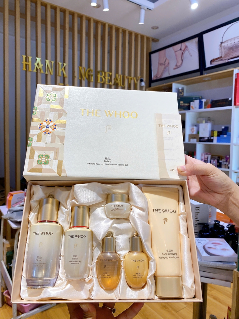 Bộ Tinh Chất Tự Sinh Chống Lão Hóa Whoo Bichup Ultimate Recovery Youth Serum Special Set 6sp