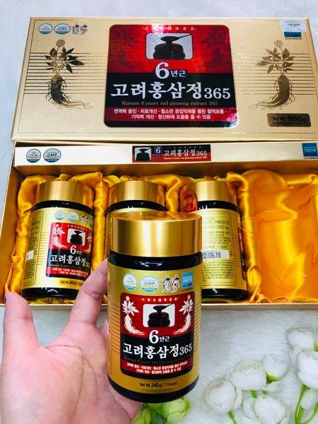 Cao Hồng Sâm Korean 6 years red ginseng extract 365 (có VAT)