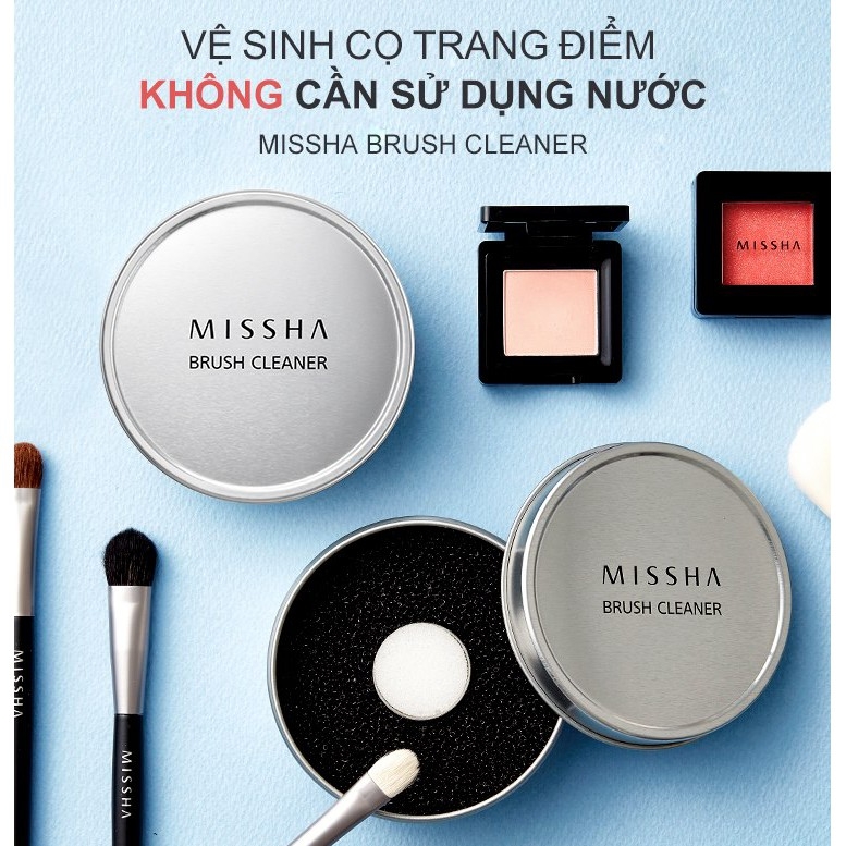 Hộp vệ sinh cọ trang điểm Missha Brush Cleanser