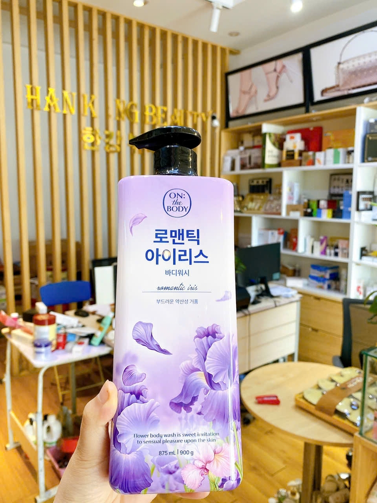 Sữa Tắm Hương Nước Hoa ON: The Body Romatic Iris Body Wash 900g (có VAT)