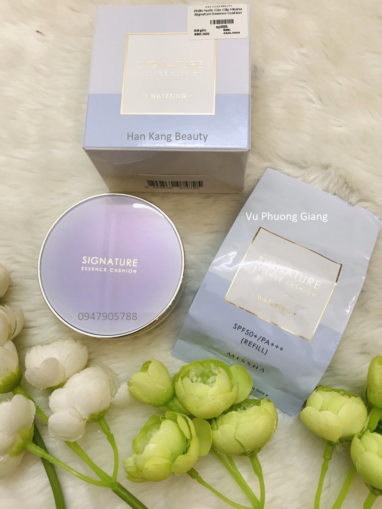 Phấn Nước Cao Cấp Missha Che Phủ Hoàn Hảo Signature Essence Cushion