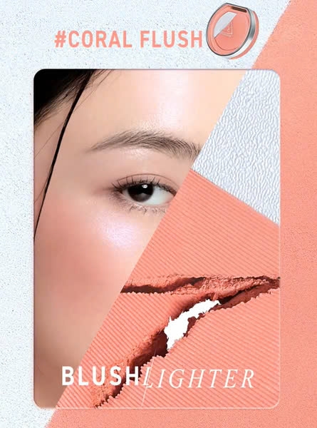 Phấn Má Hồng Và Highlight 3CE Blushlighter 4.3g