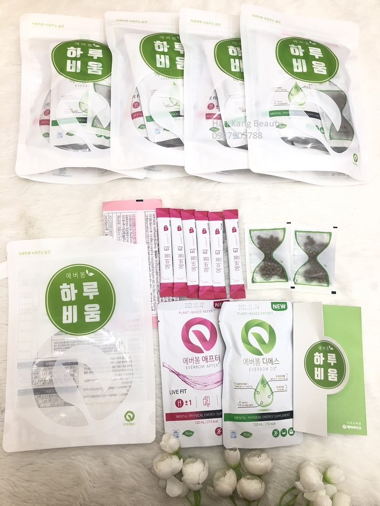 Sét Giảm Cân Detox  Thải Độc Harubium One Day