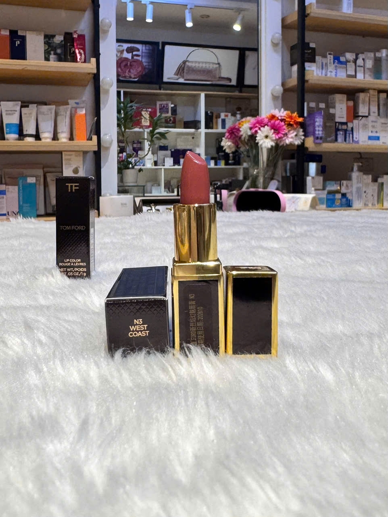 Son Lì Tom Ford Lip Color Rouge À Lèvres Mini N3 West Coast Màu Hồng Đất 1g