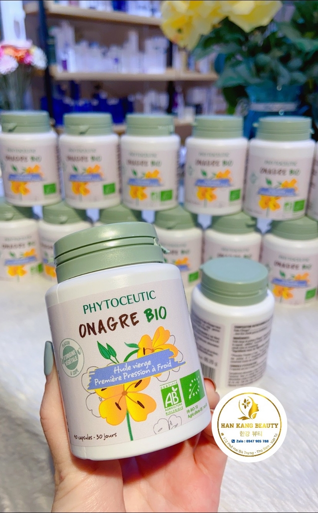 Hoa anh thảo hữu cơ Phytoceutic Onagre Bio 90 viên của Pháp