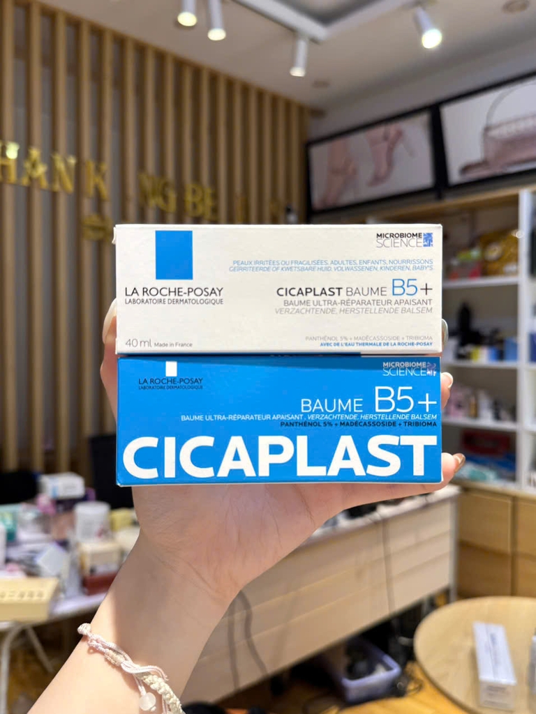 Kem Phục Hồi, Làm Dịu, Dưỡng Ẩm Da La Roche-posay Cicaplast Baume B5