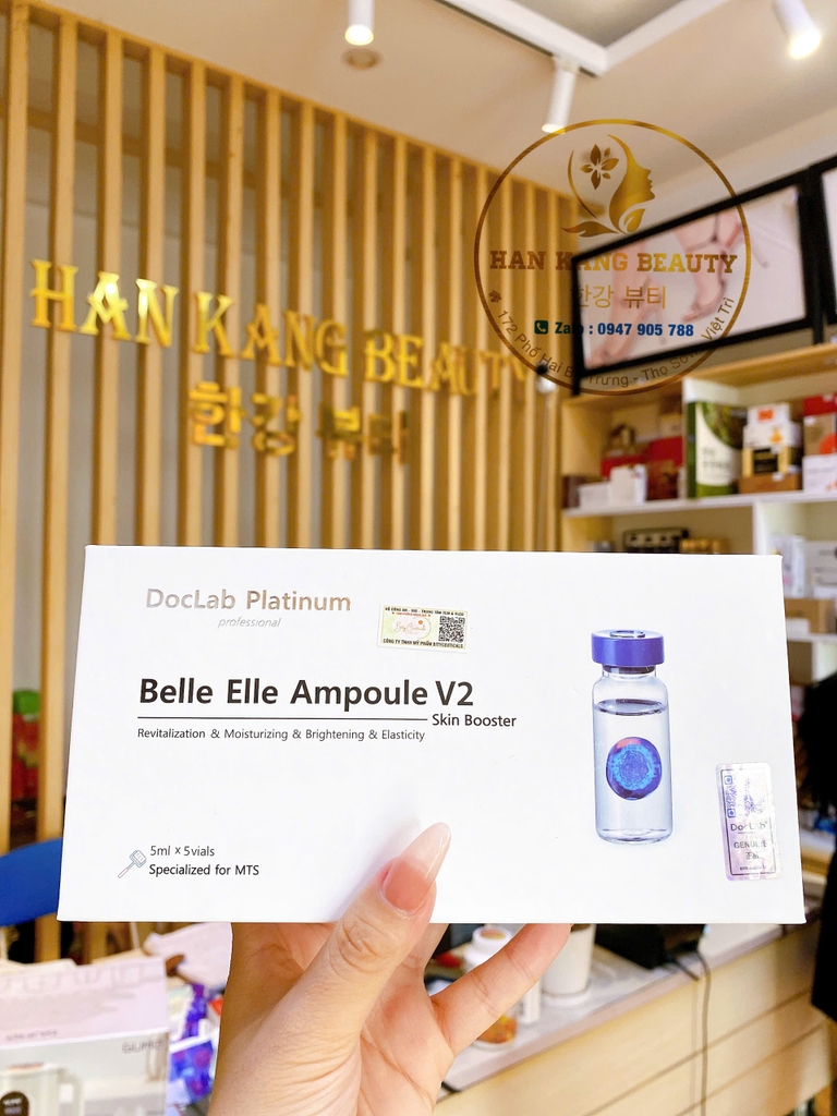 Tế bào gốc từ tế bào gốc người Doclab Platinum Belle Elle Ampoule