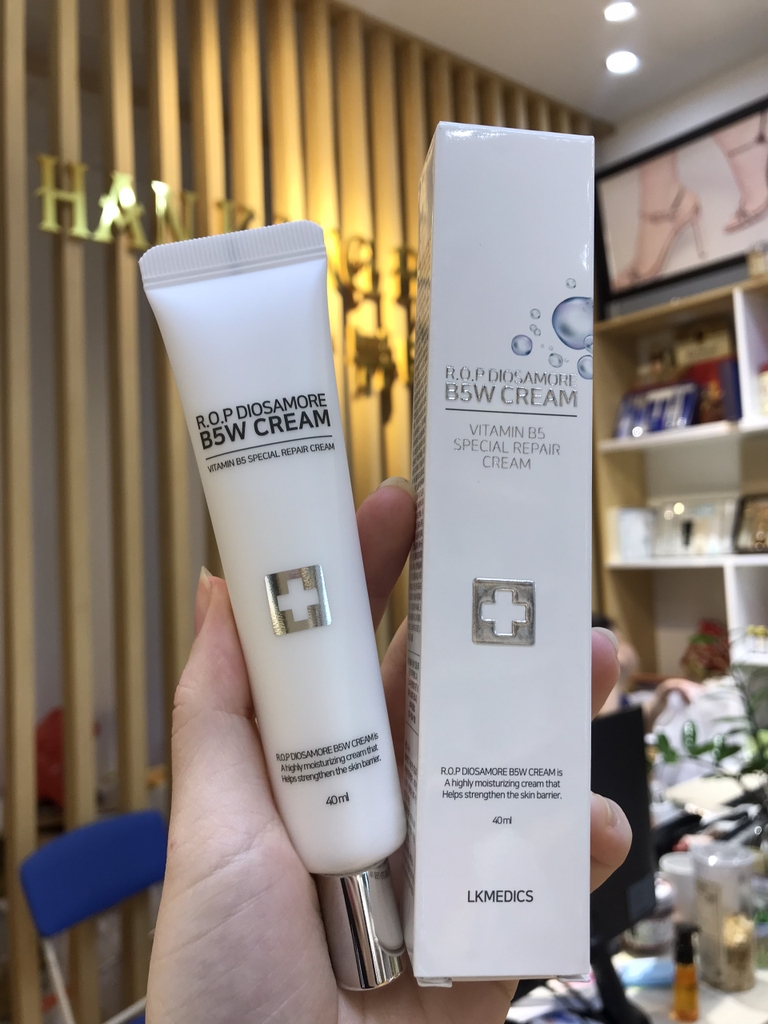 Kem phục hồi căng bóng R.o.p diosamore B5W Cream vitamin B5 Special Repaip Cream