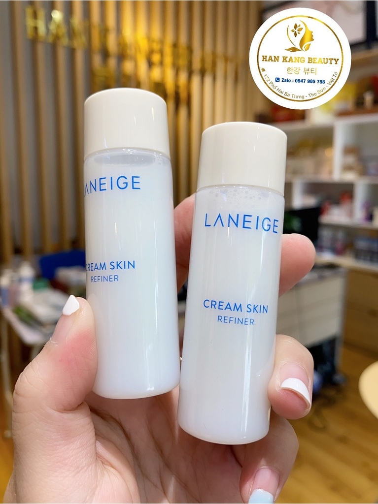 Nước hoa hồng cho da khô nhạy cảm Laneige Cream Skin Refiner 25ml