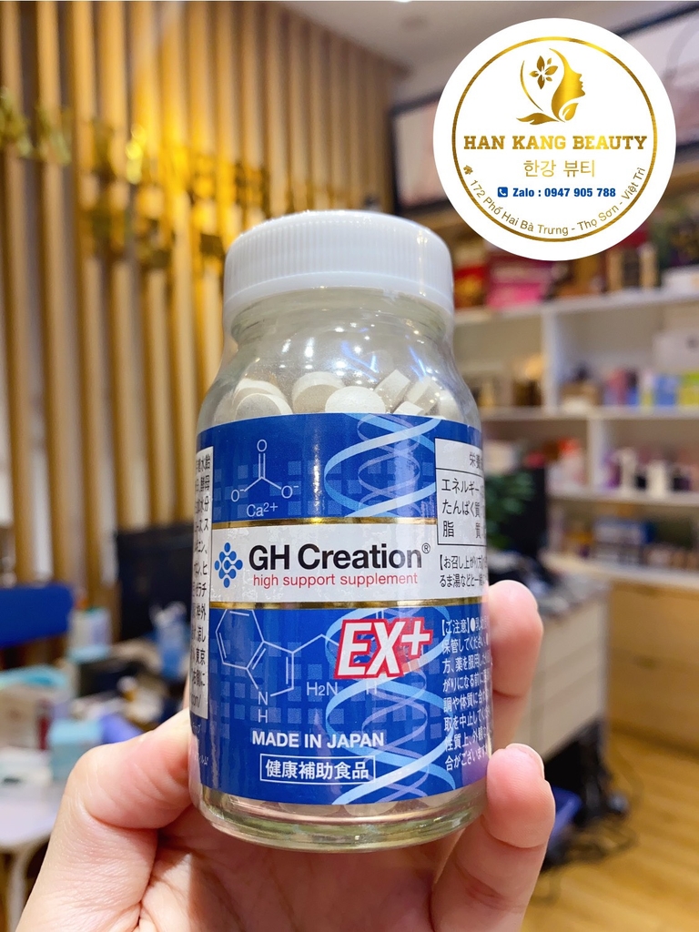 Viên uống hỗ trợ tăng chiều cao GH Creation EX+ Nhật Bản (có VAT)